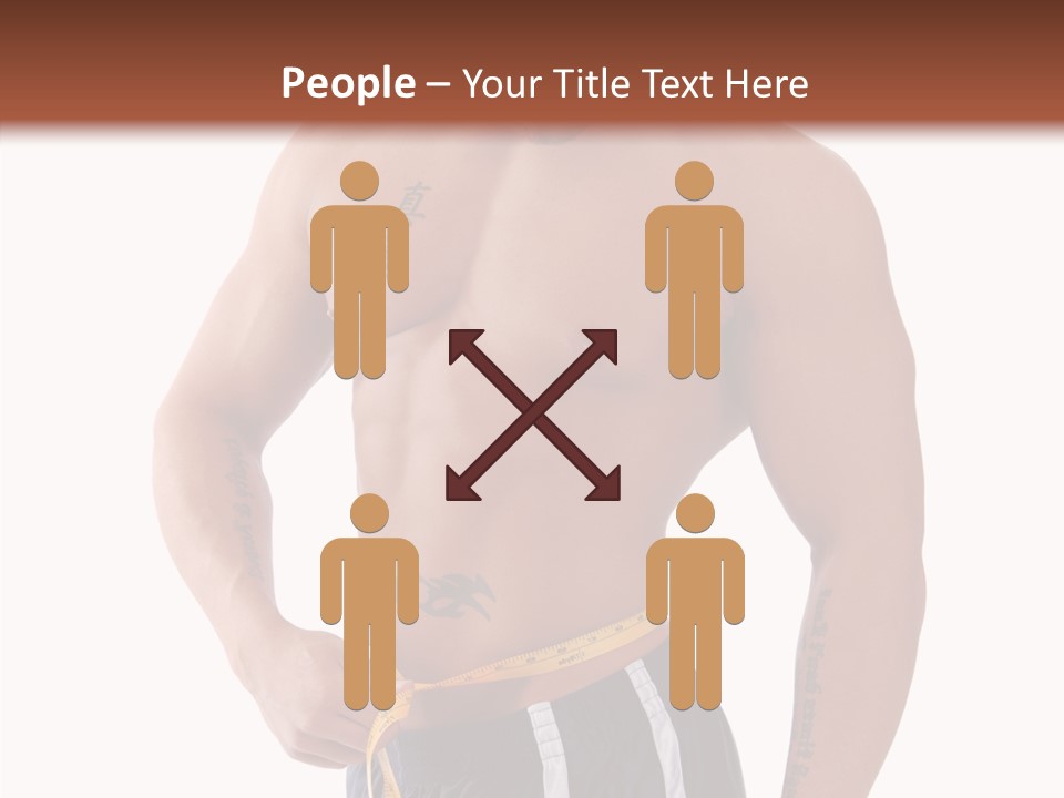 Beard Y Abdomen PowerPoint Template