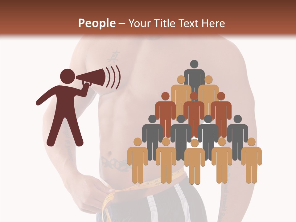 Beard Y Abdomen PowerPoint Template