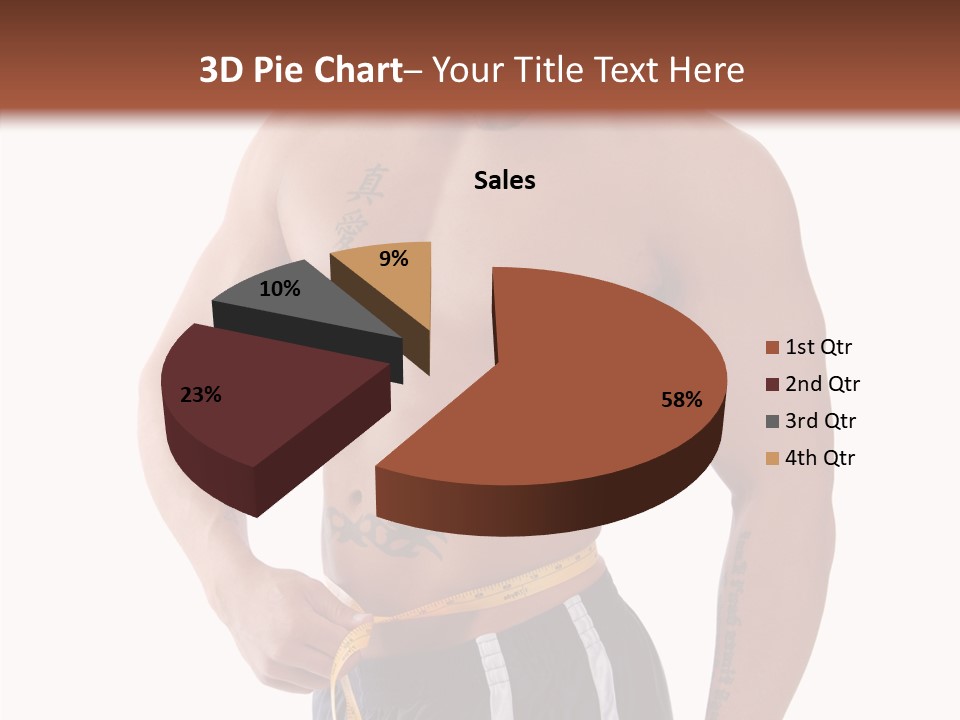 Beard Y Abdomen PowerPoint Template
