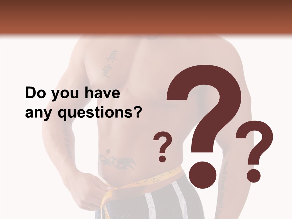 Beard Y Abdomen PowerPoint Template