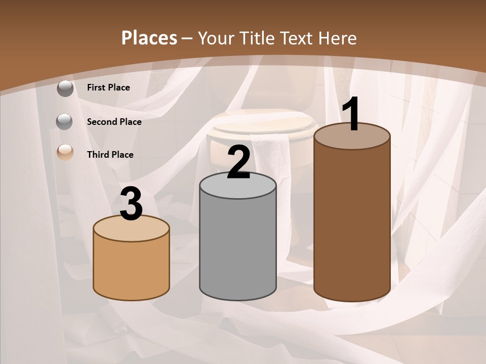 White Room Service PowerPoint Template