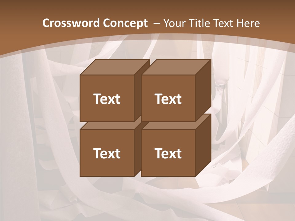 White Room Service PowerPoint Template