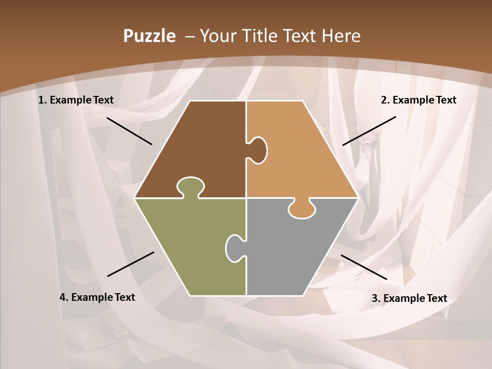 White Room Service PowerPoint Template