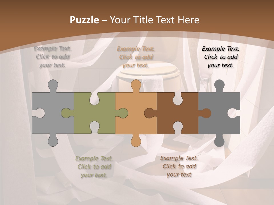 White Room Service PowerPoint Template