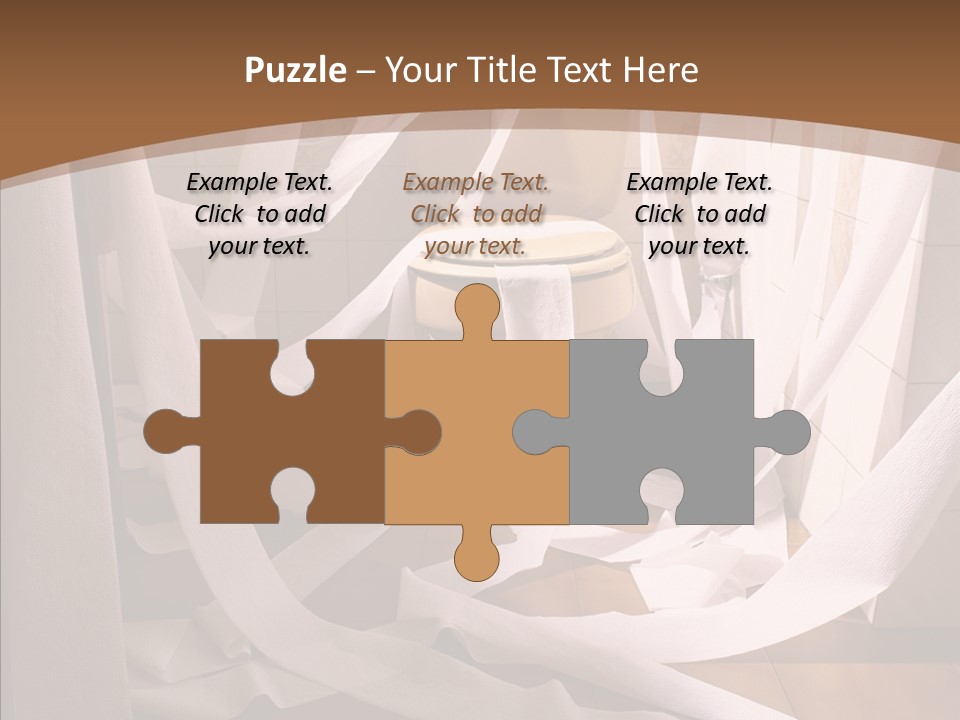 White Room Service PowerPoint Template