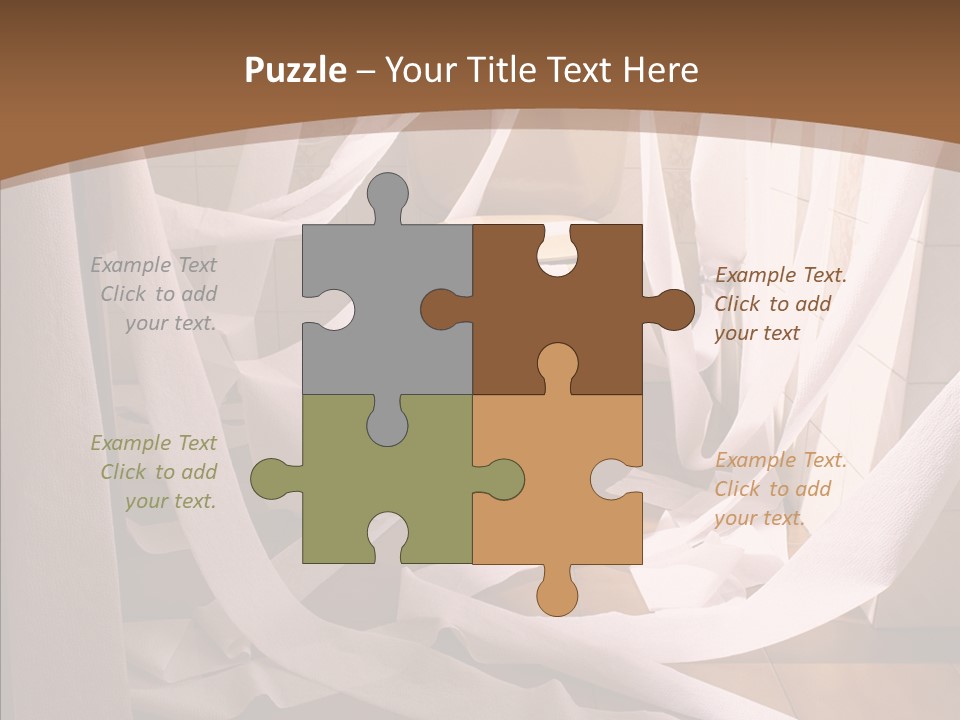 White Room Service PowerPoint Template