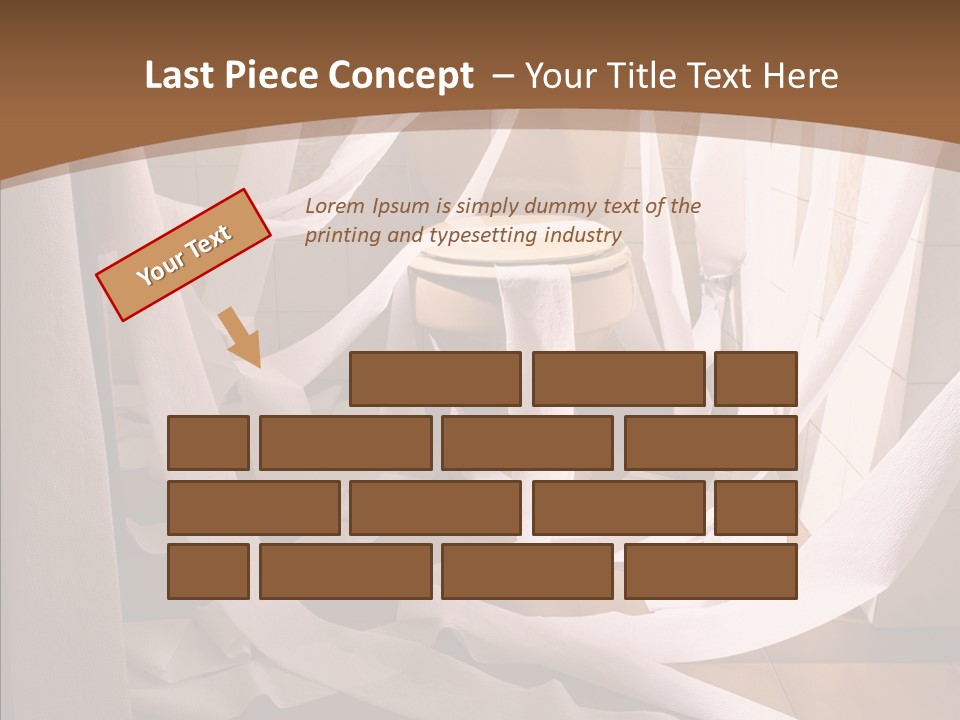 White Room Service PowerPoint Template