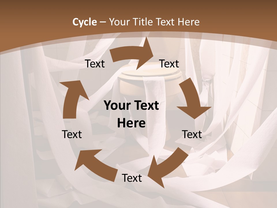 White Room Service PowerPoint Template