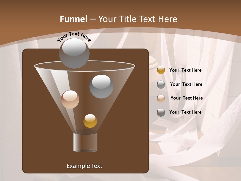 White Room Service PowerPoint Template