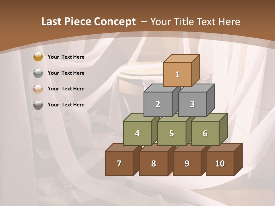 White Room Service PowerPoint Template