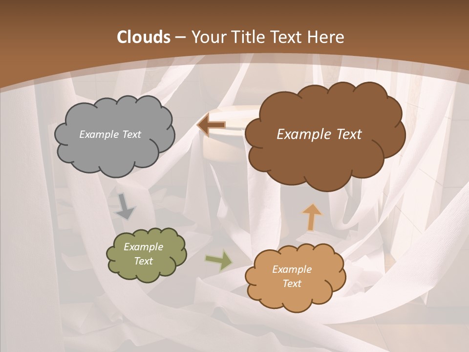 White Room Service PowerPoint Template