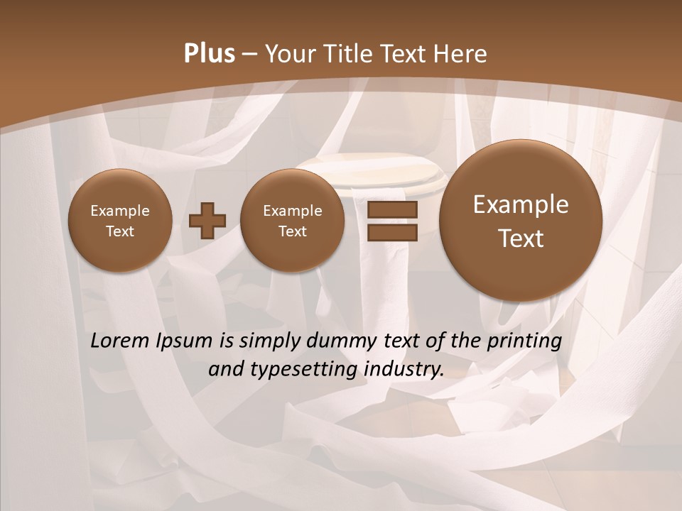 White Room Service PowerPoint Template