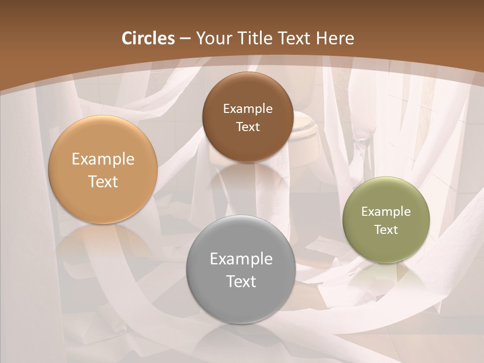 White Room Service PowerPoint Template