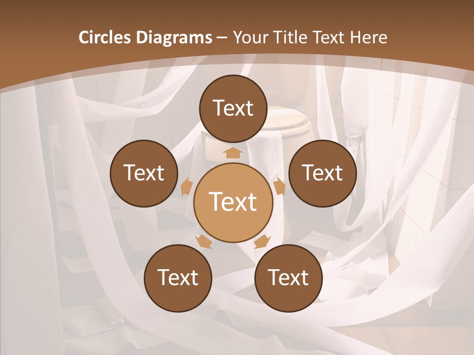 White Room Service PowerPoint Template