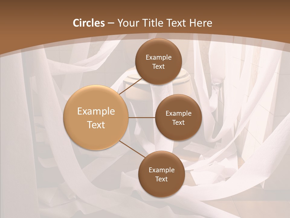 White Room Service PowerPoint Template