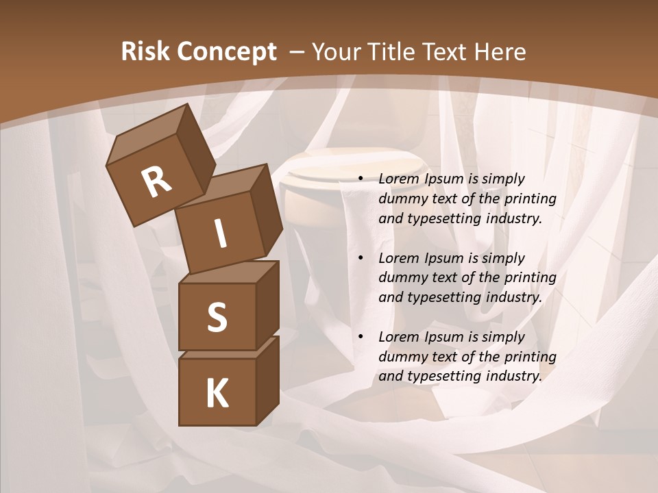 White Room Service PowerPoint Template