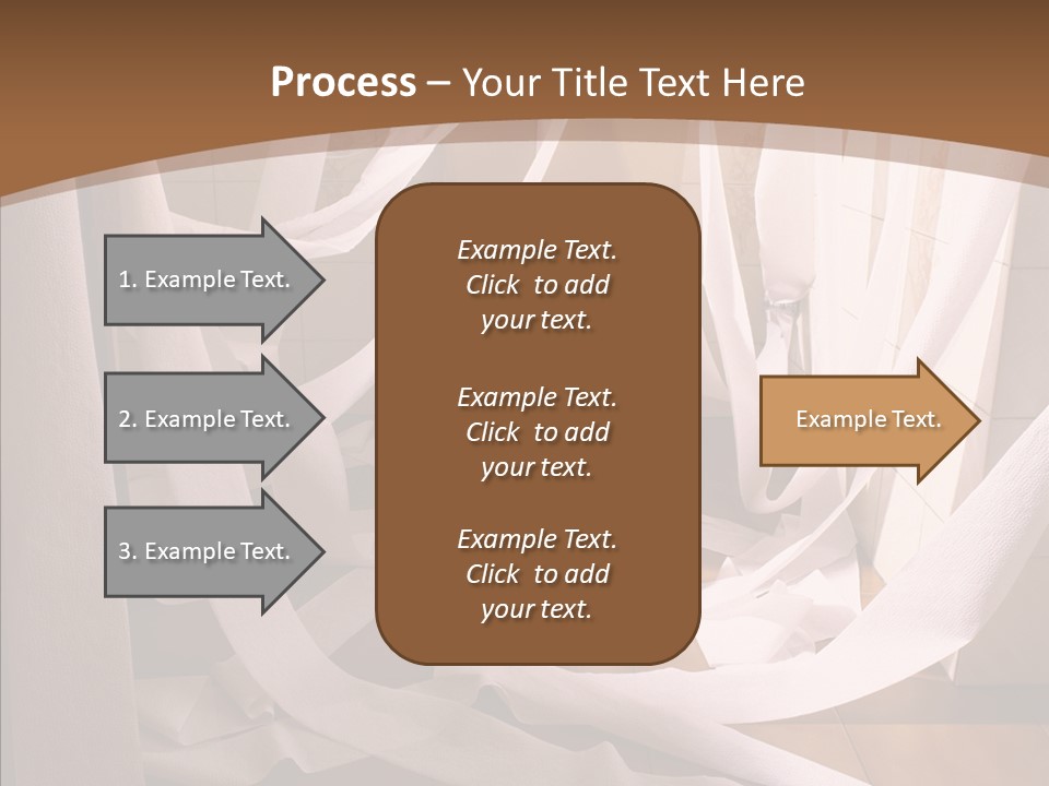 White Room Service PowerPoint Template