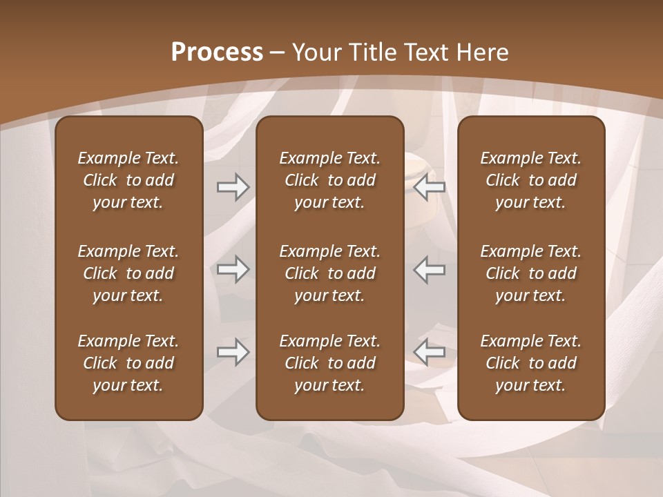 White Room Service PowerPoint Template