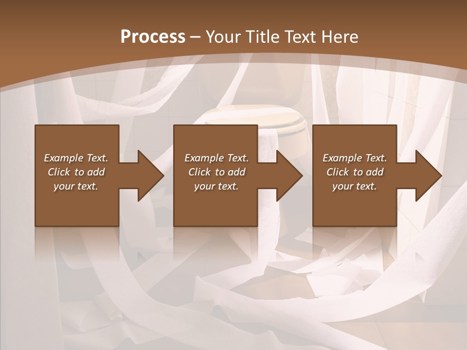 White Room Service PowerPoint Template