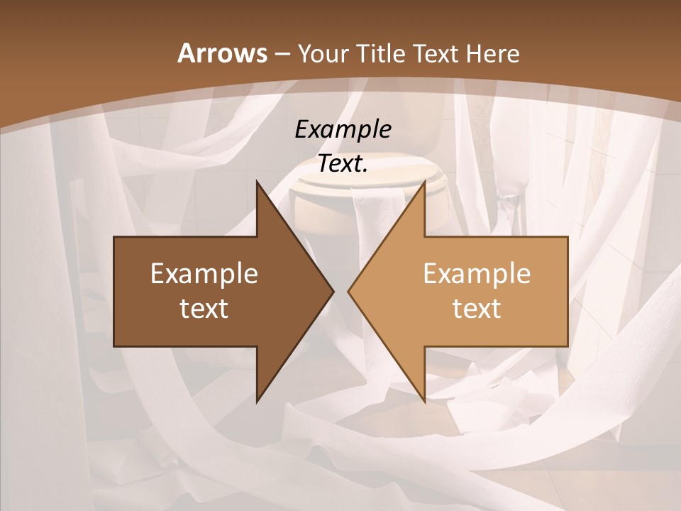 White Room Service PowerPoint Template