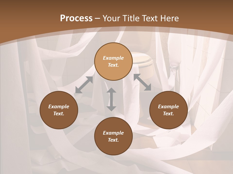 White Room Service PowerPoint Template