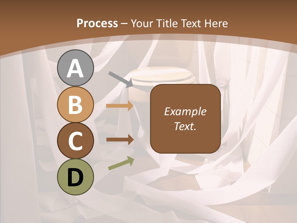 White Room Service PowerPoint Template