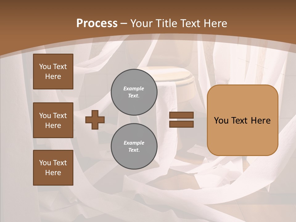 White Room Service PowerPoint Template