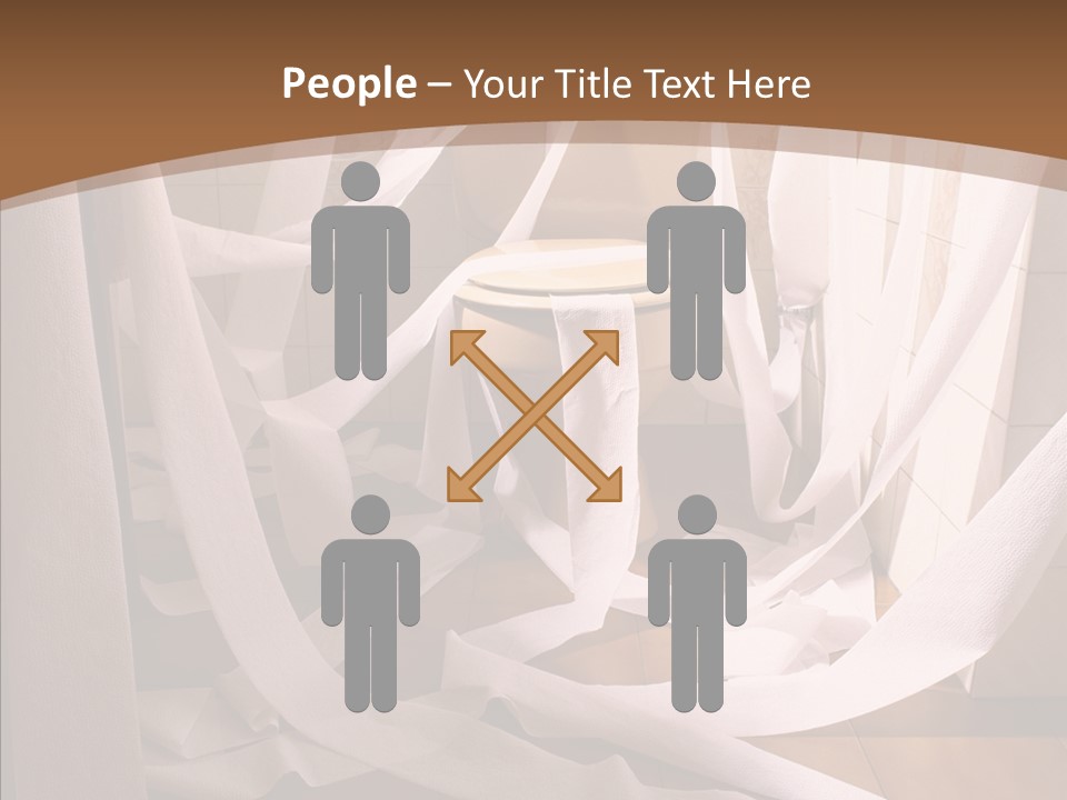 White Room Service PowerPoint Template