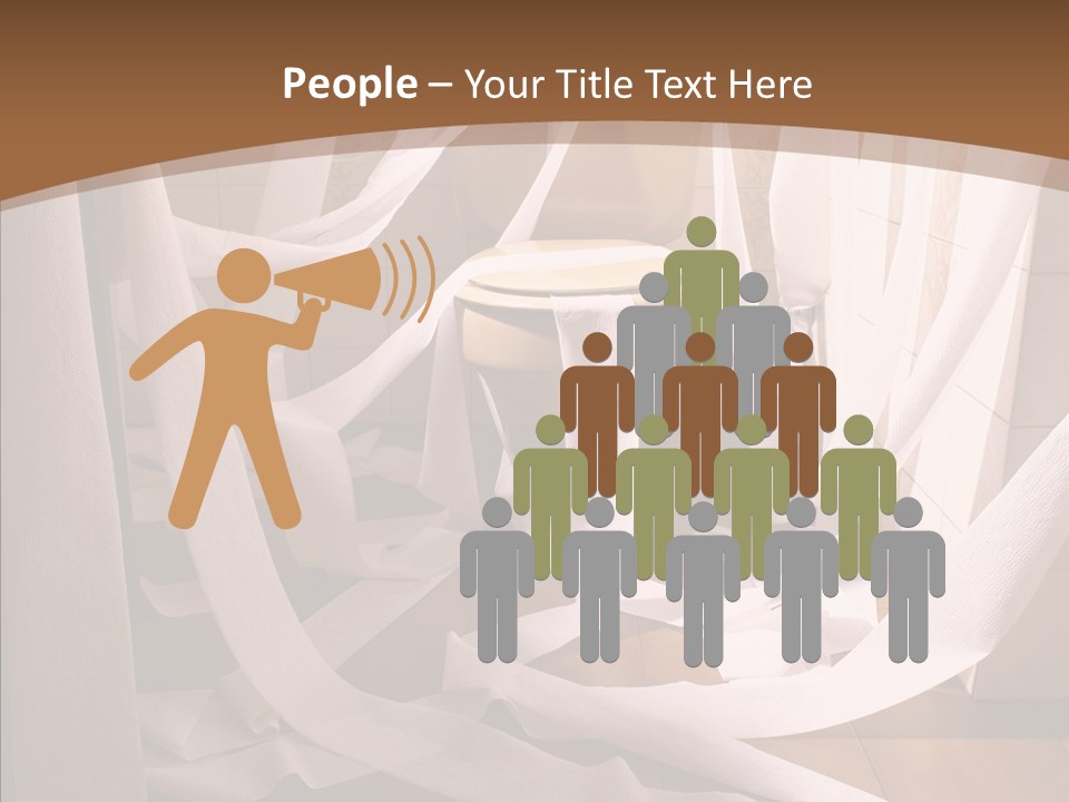 White Room Service PowerPoint Template