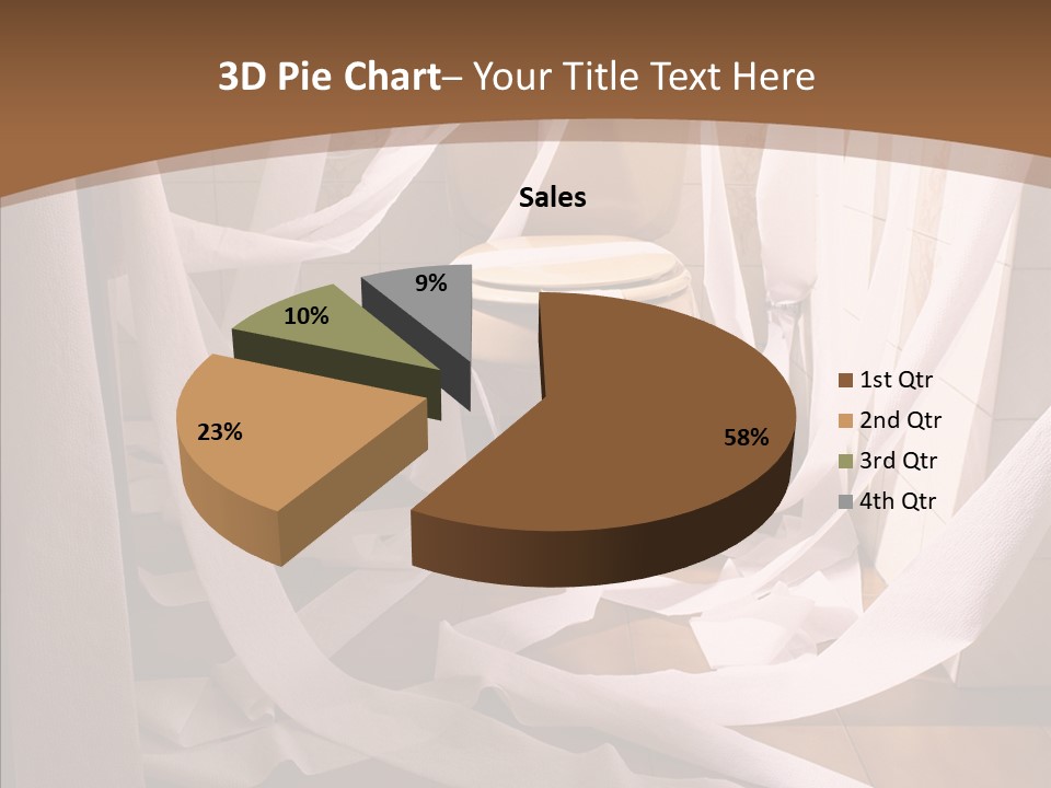 White Room Service PowerPoint Template