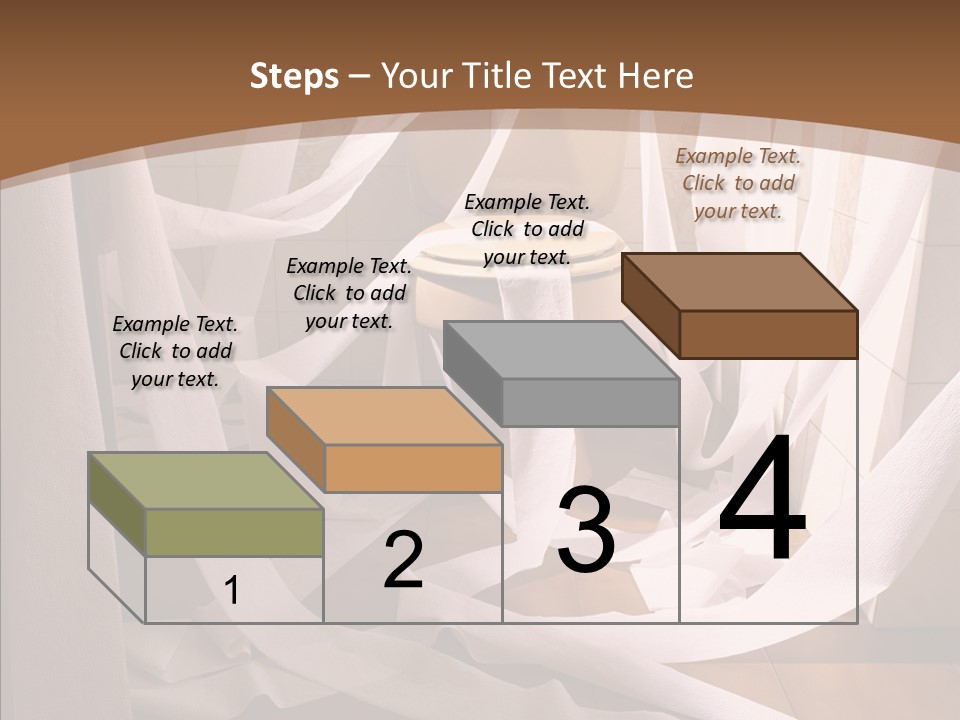 White Room Service PowerPoint Template