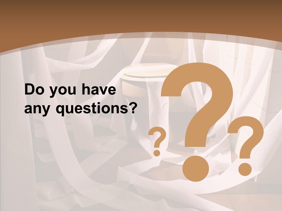 White Room Service PowerPoint Template