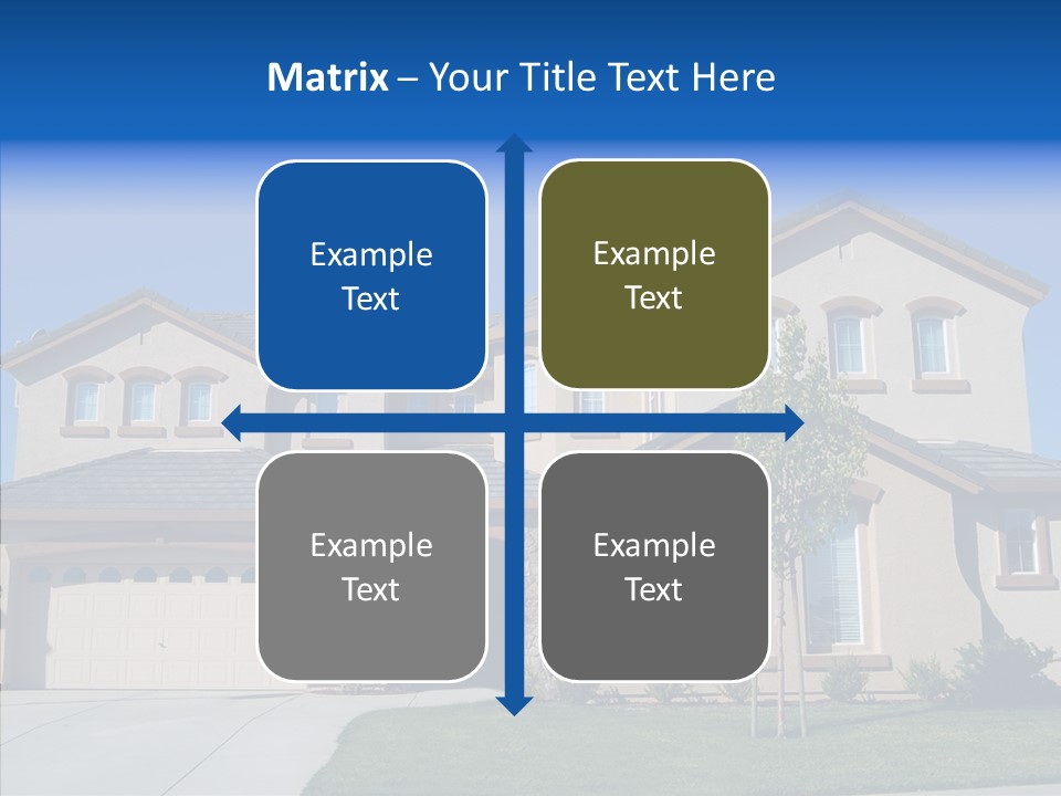 Residence Realty House PowerPoint Template