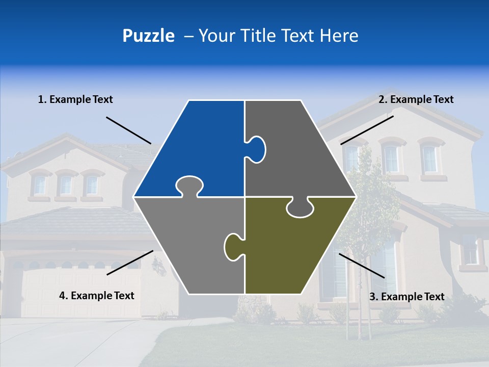 Residence Realty House PowerPoint Template