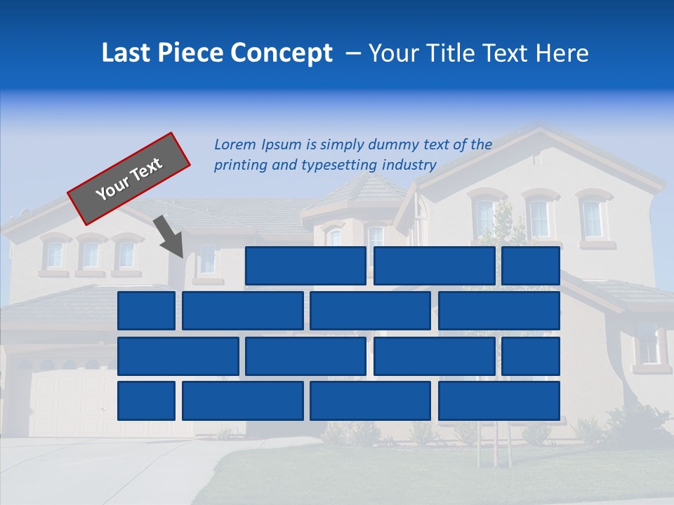 Residence Realty House PowerPoint Template