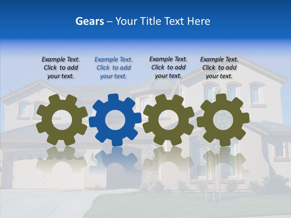 Residence Realty House PowerPoint Template