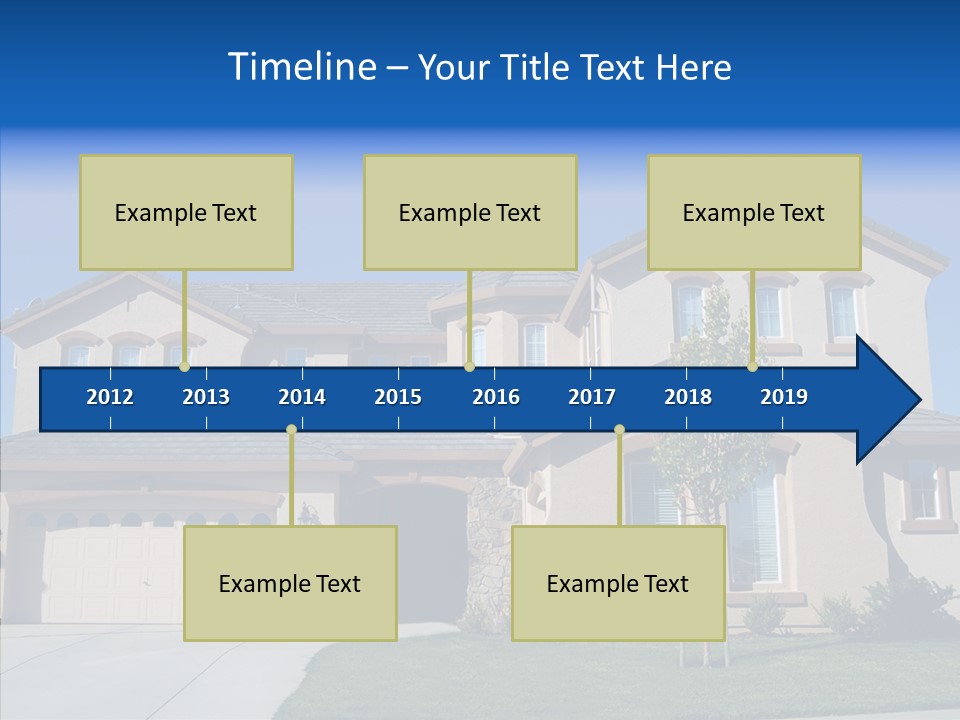 Residence Realty House PowerPoint Template
