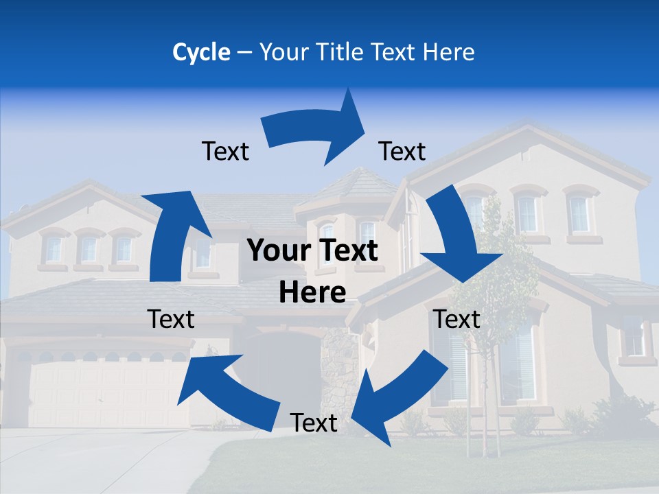Residence Realty House PowerPoint Template