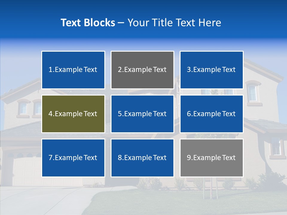 Residence Realty House PowerPoint Template