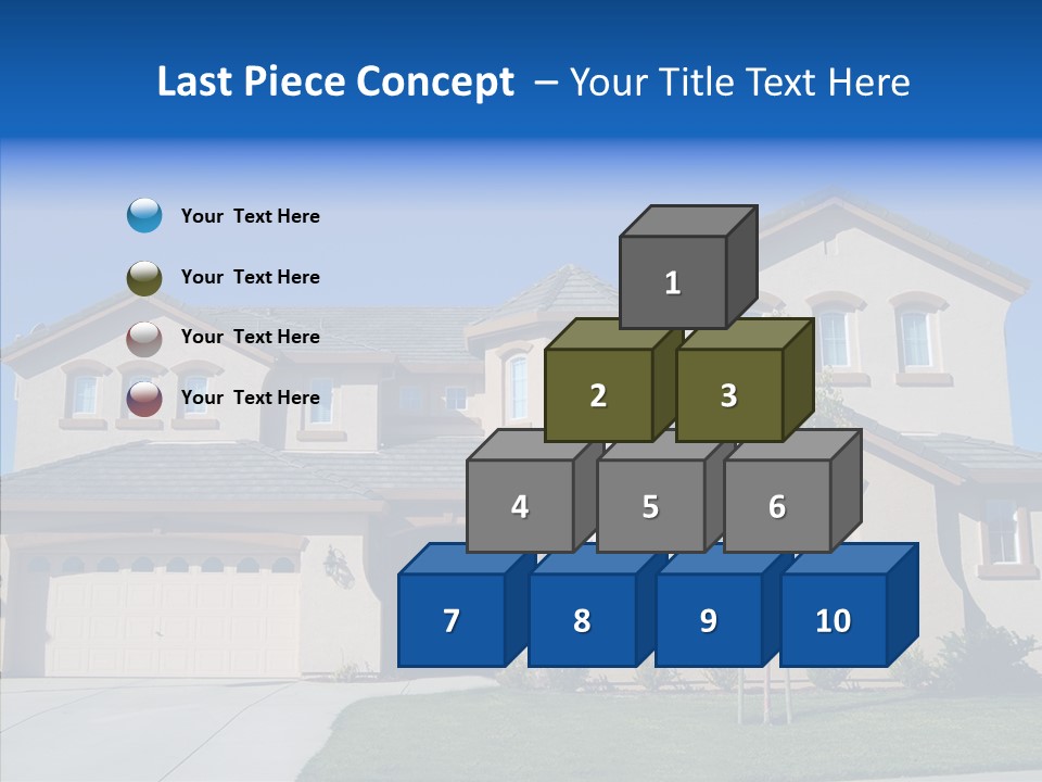 Residence Realty House PowerPoint Template