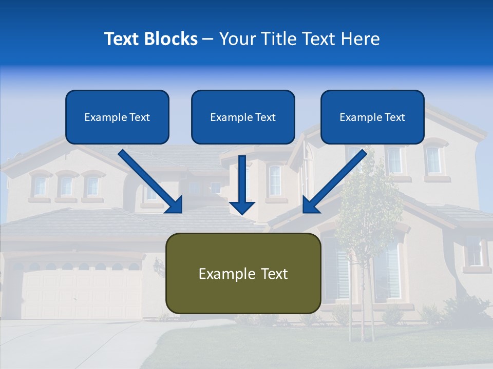 Residence Realty House PowerPoint Template