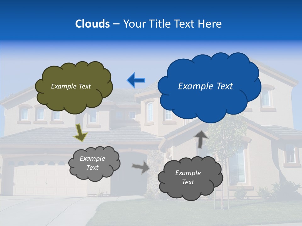 Residence Realty House PowerPoint Template