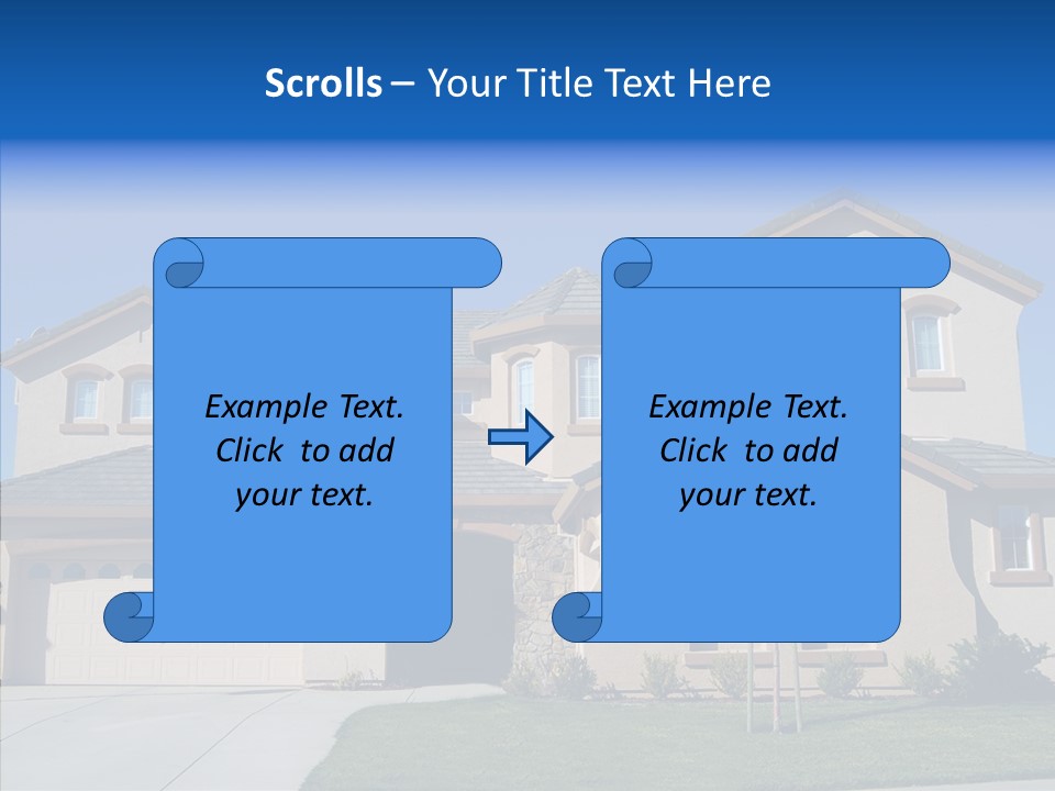 Residence Realty House PowerPoint Template