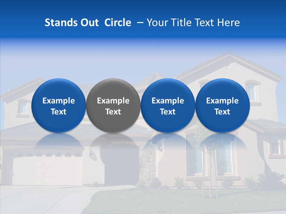 Residence Realty House PowerPoint Template