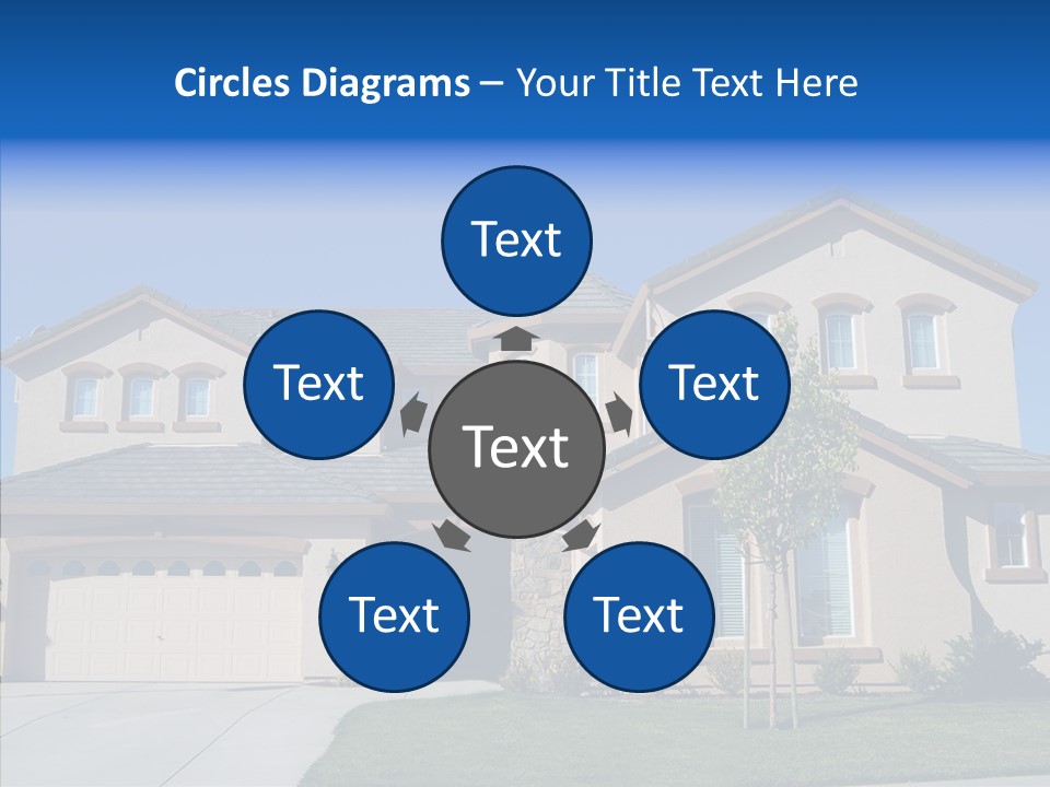 Residence Realty House PowerPoint Template