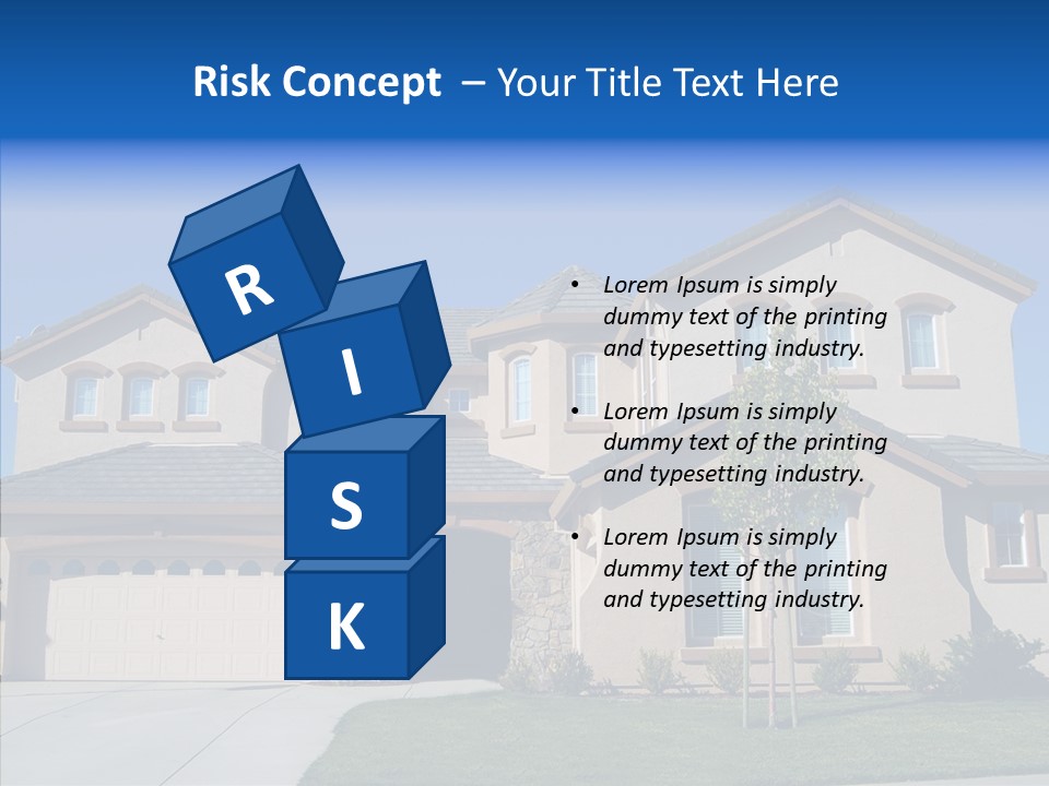 Residence Realty House PowerPoint Template