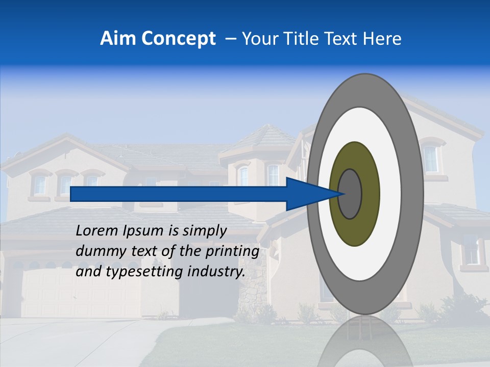 Residence Realty House PowerPoint Template