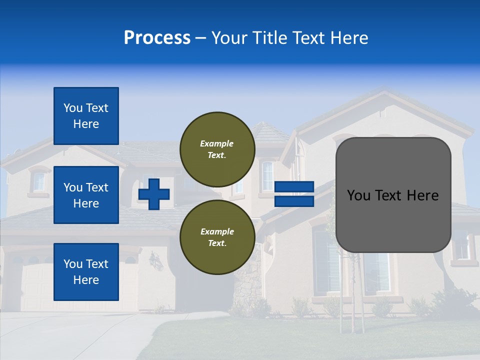 Residence Realty House PowerPoint Template