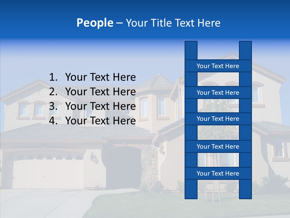 Residence Realty House PowerPoint Template