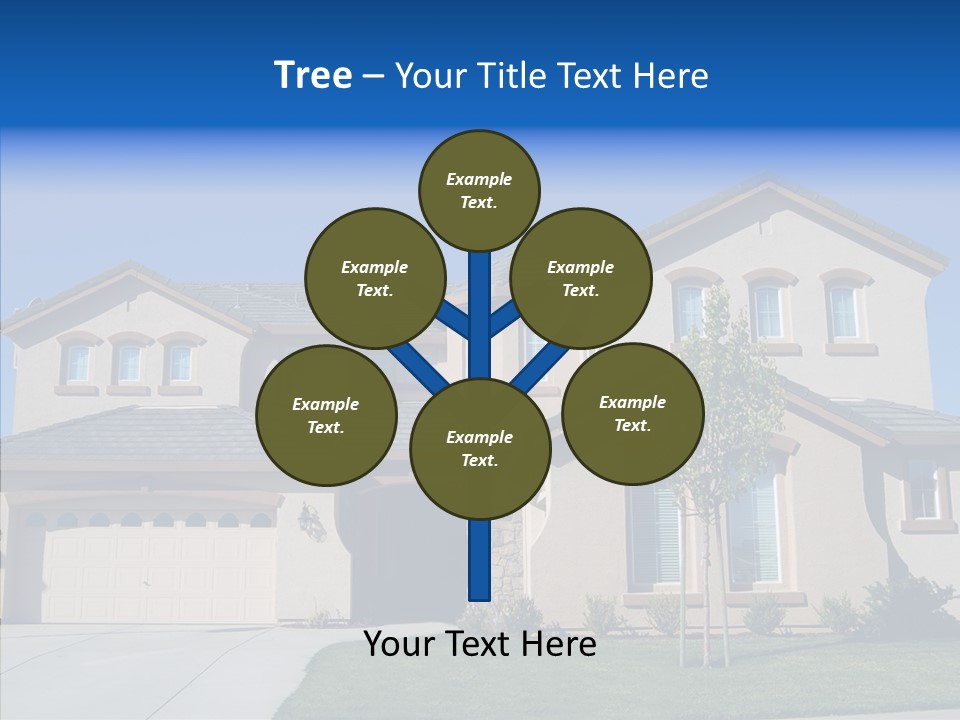 Residence Realty House PowerPoint Template